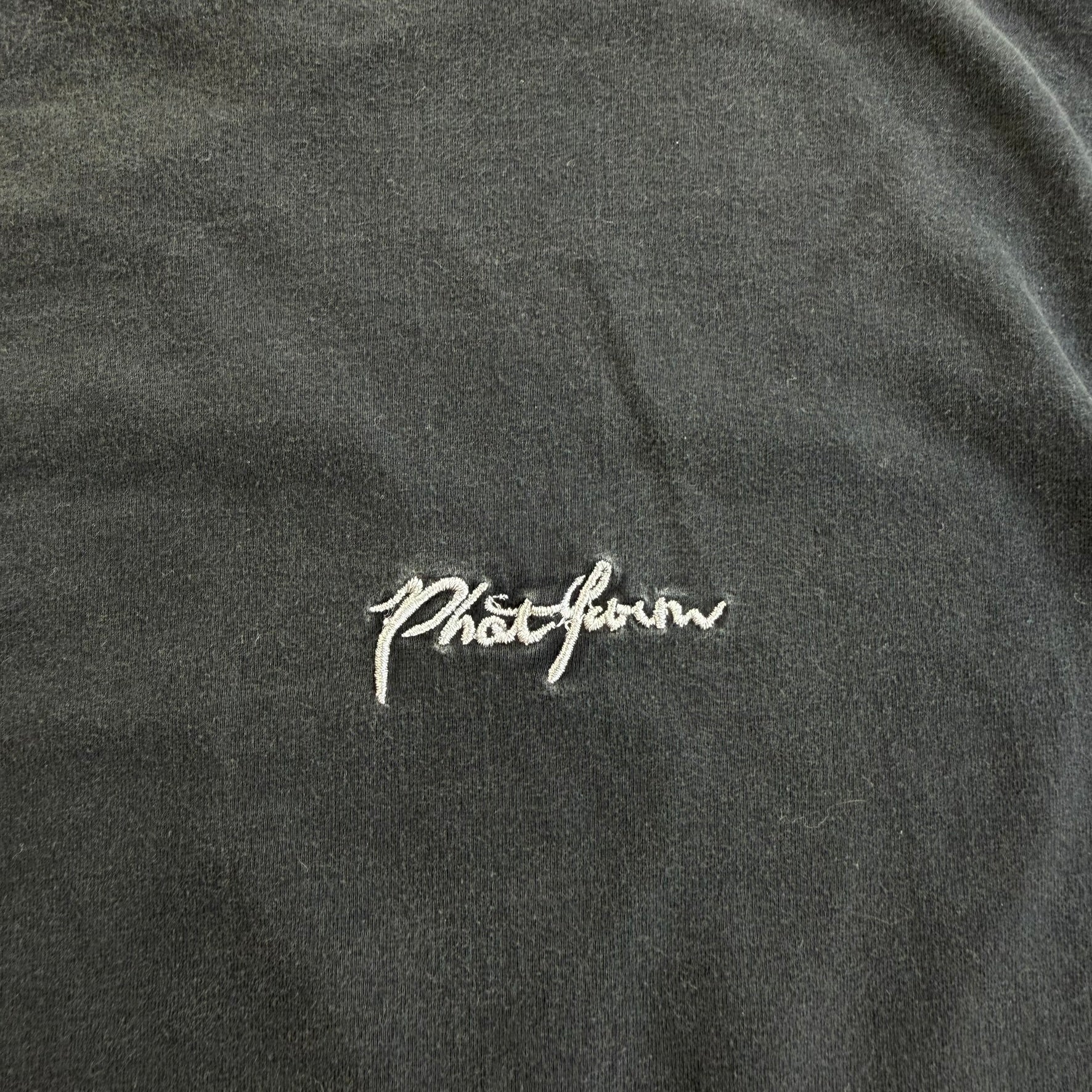 J- Vintage 90s Phat Farm Embroidered Logo Tee - XL