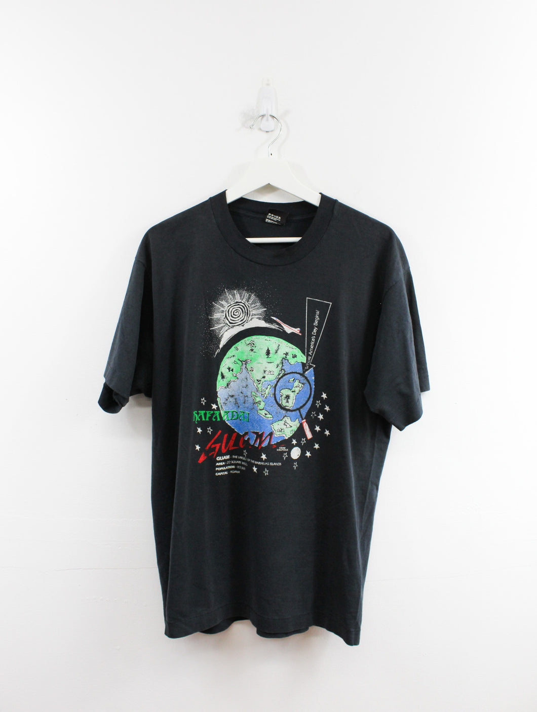 Vintage Guam Single Stitch Earth Tee