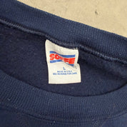 J- Vintage United State Navy Reflective Graphic Made In USA Crewneck - L