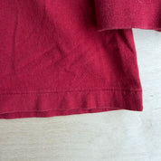 Vintage 90s Polo RL Embroidered Logo Made In Canada Single Stitch Long Sleeve Tee - S