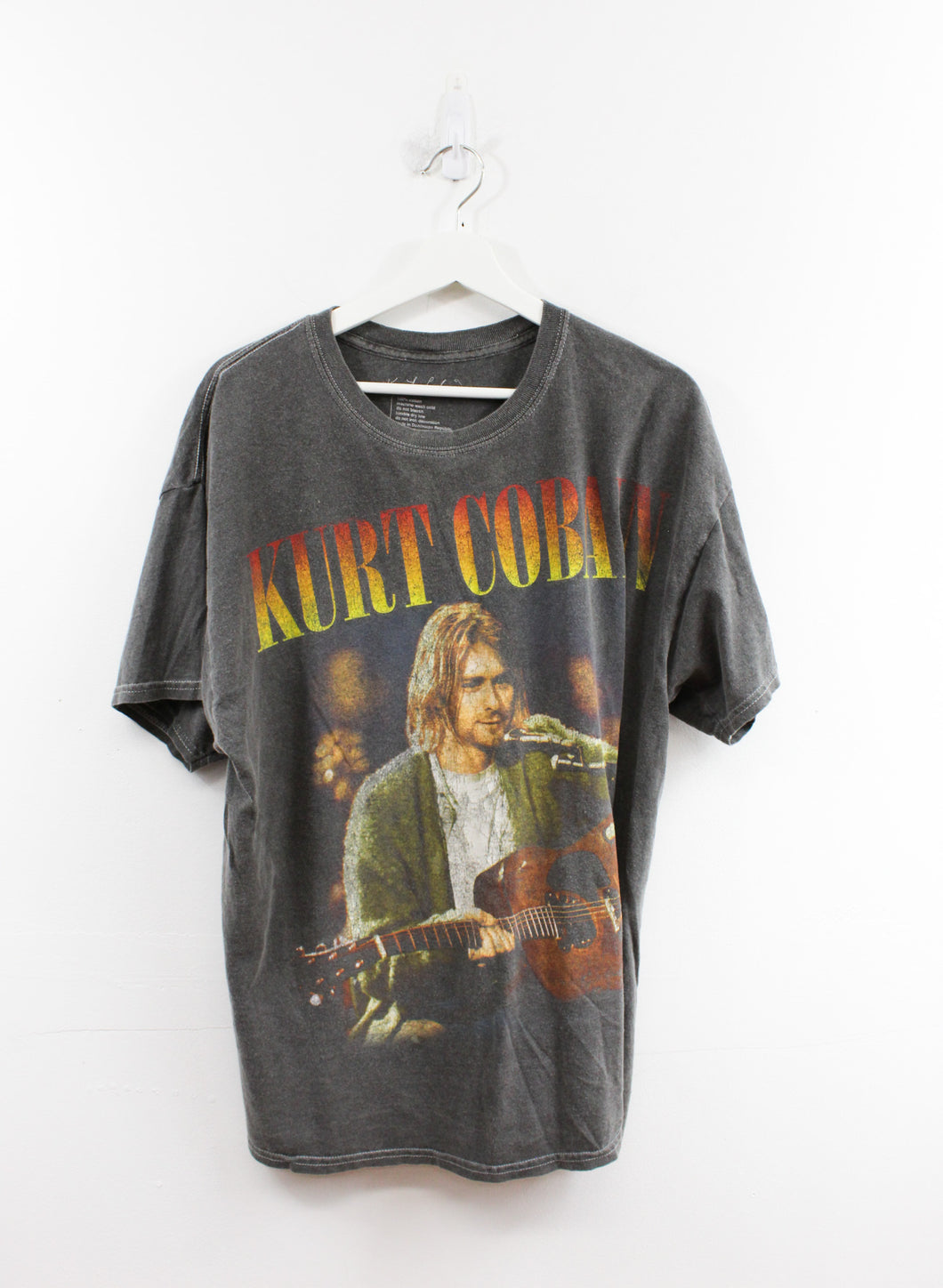 Kurt Cobain Unplugged Picture Tee