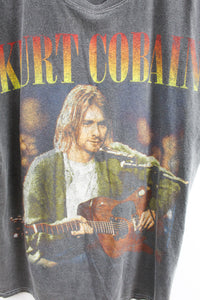 Kurt Cobain Unplugged Picture Tee