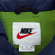 J- Vintage 90s Nike Embroidered Swoosh Coach Jacket - M (fits L)