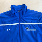 J- Vintage '04 Nike Team Foot Locker Cross Country Championship Lightweight Zip Up Jacket - M
