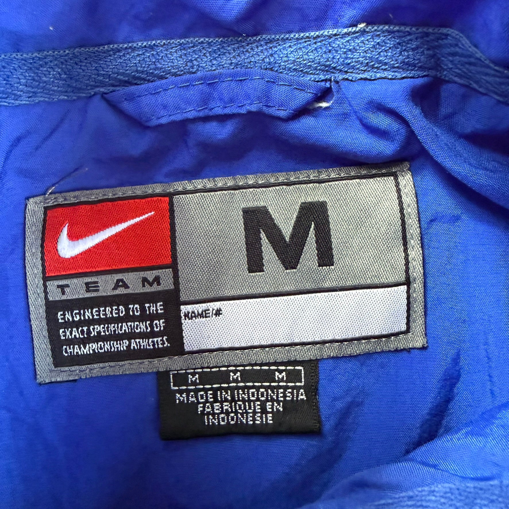 J- Vintage '04 Nike Team Foot Locker Cross Country Championship Lightweight Zip Up Jacket - M