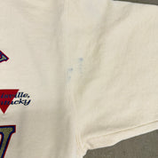 J- Vintage '95 Kentucky Derby 121 Graphic Made In USA Crewneck - L