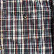 Vintage LL Bean Plaid Flannel Button Down Shirt - XL