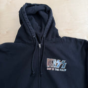 J- '19 Kiss End Of The Road Tour Graphic Zip Up Hoodie - XL