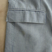 Vintage 90s Polo RL Made In Italy Blue Label 3-Button Seersucker Blazer - 44 L (fits XL)