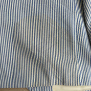 Vintage 90s Polo RL Made In Italy Blue Label 3-Button Seersucker Blazer - 44 L (fits XL)