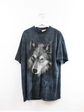 Load image into Gallery viewer, Vintage Blue Eyed Wolf Tee
