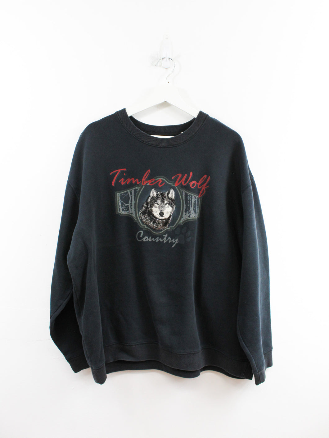 Timberwolf Country Embroidered Crewneck