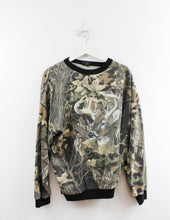 Load image into Gallery viewer, Vintage Deer Camouflaged In Forest Crewneck
