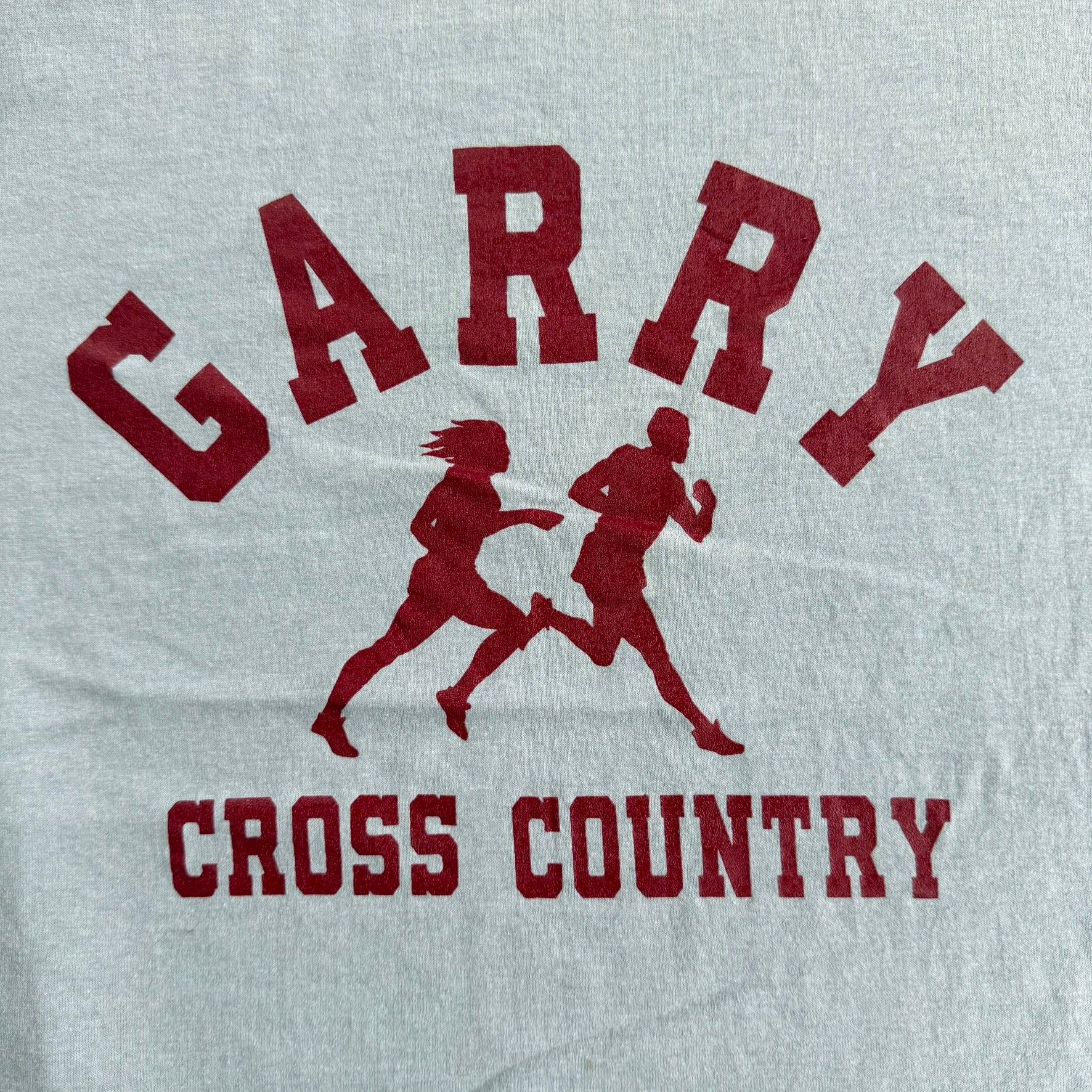J- Vintage 90s Gary Cross Country Text Graphic Made In USA Single Stitch Long Sleeve Tee - XL