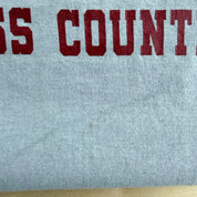 J- Vintage 90s Gary Cross Country Text Graphic Made In USA Single Stitch Long Sleeve Tee - XL