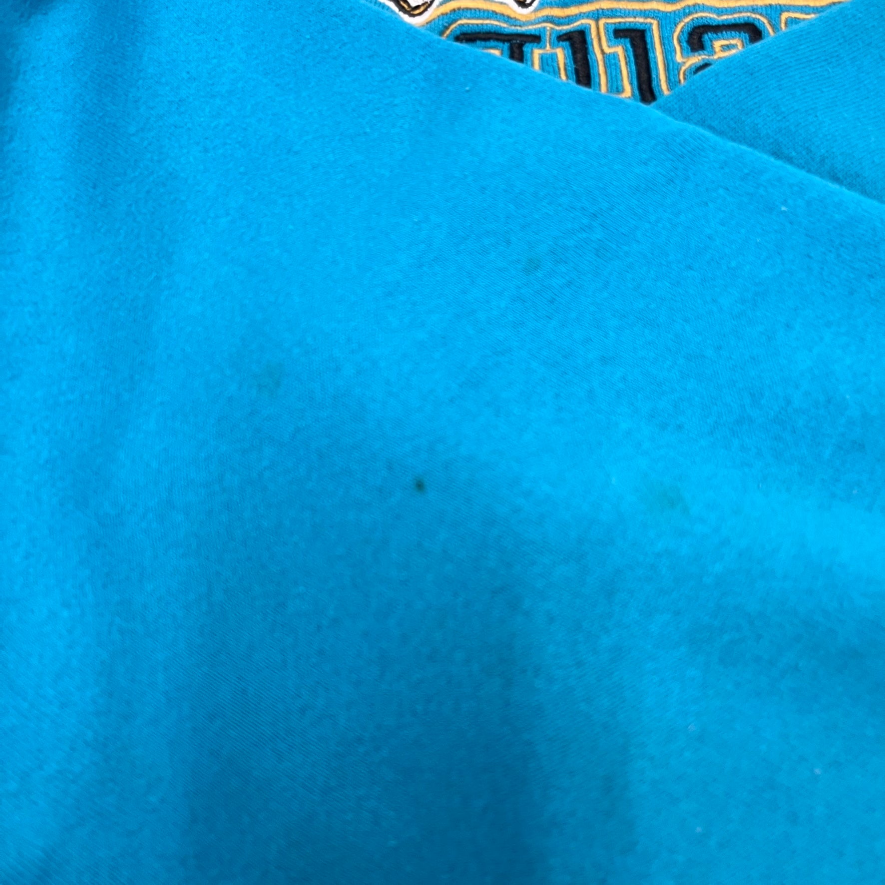 F- Vintage Jacksonville Jaguars NFL Logo 7 Embroidered Logo & Text Crewneck