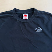 J- Vintage Kappa Embroidered Logo & Text Crewneck - L