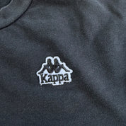 J- Vintage Kappa Embroidered Logo & Text Crewneck - L