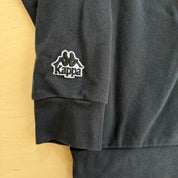 J- Vintage Kappa Embroidered Logo & Text Crewneck - L