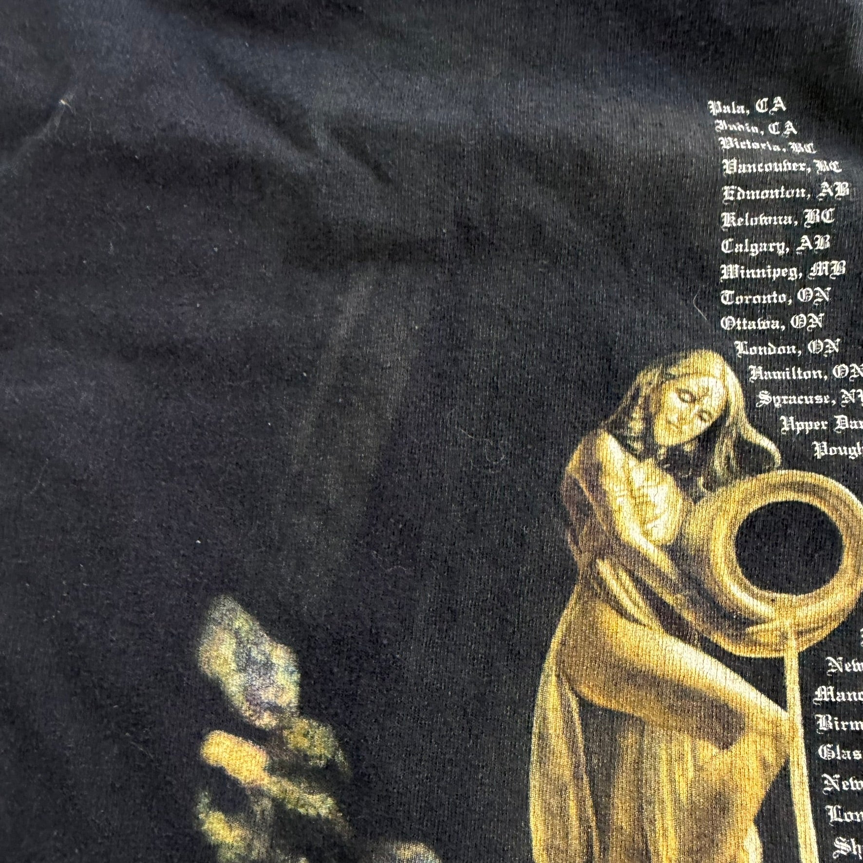 Vintage '07 Meatloaf Seize The Night Tour Graphic Tee - XL