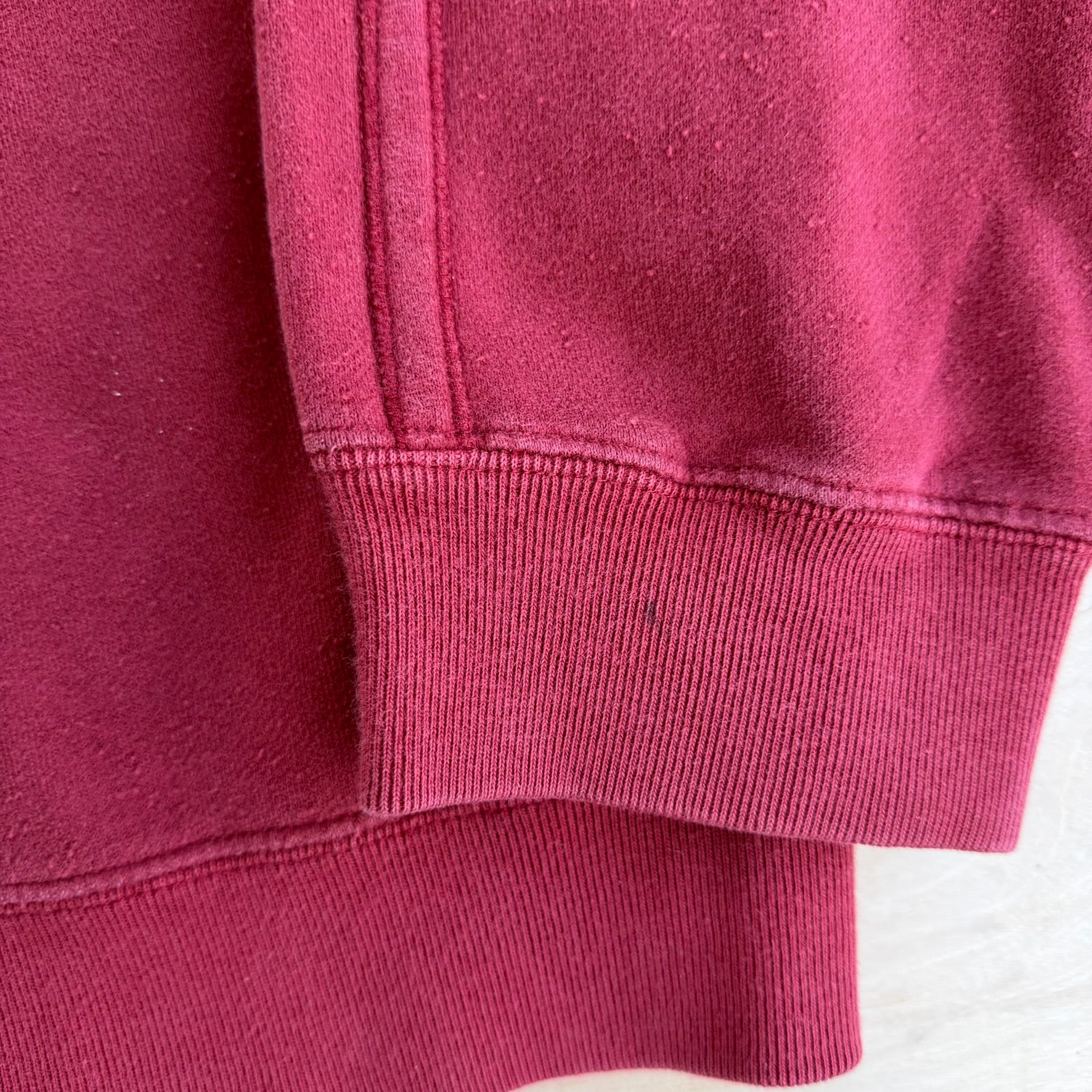 J- Vintage Tommy Hilfiger Embroidered Crest Quarter Zip Crewneck - L