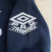 J- Vintage Umbro Training Logo & Text Crewneck - L