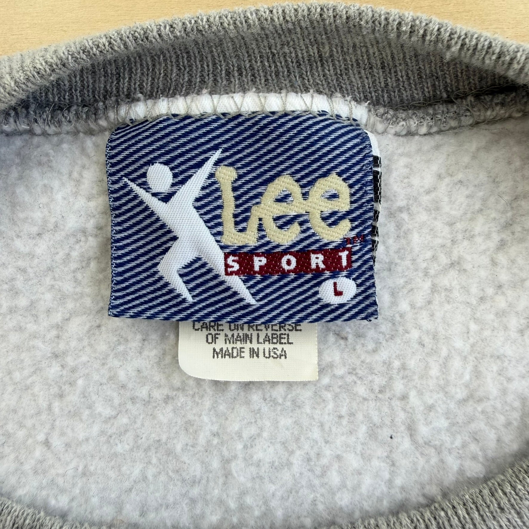 J- Vintage '96 Pittsburgh Steelers NFL Lee Graphic & Text Made In USA Crewneck - L