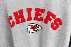NFL Kansas City Chiefs Embroidered Crewneck