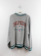 Load image into Gallery viewer, NFL Miami Dolphins Embroidered Crewneck
