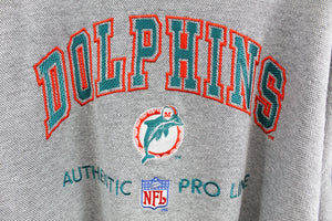 NFL Miami Dolphins Embroidered Crewneck