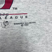 F- Vintage 1994 Winnipeg Golden Eye Baseball Team Single Stitch Tee