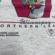 F- Vintage 1994 Winnipeg Golden Eye Baseball Team Single Stitch Tee