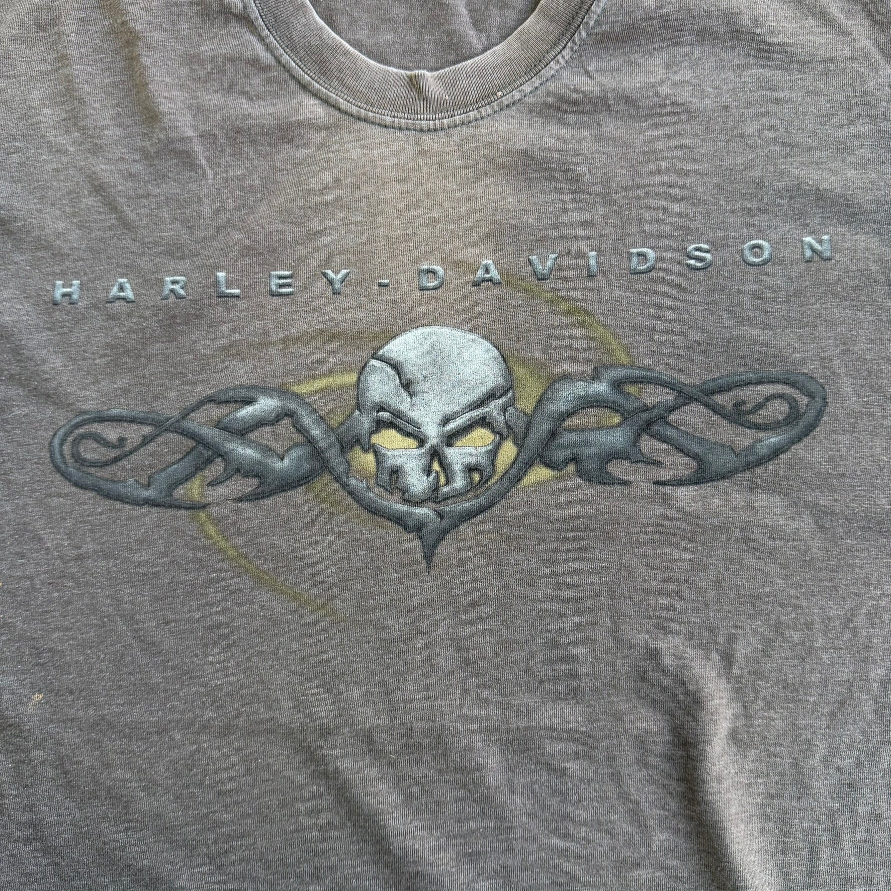 Vintage '05 Harley Davidson Canfield Ohio Graphic Tee - L