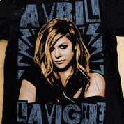 J- Vintage '11 Avril Lavigne The Black Star Tour Picture Tee - L