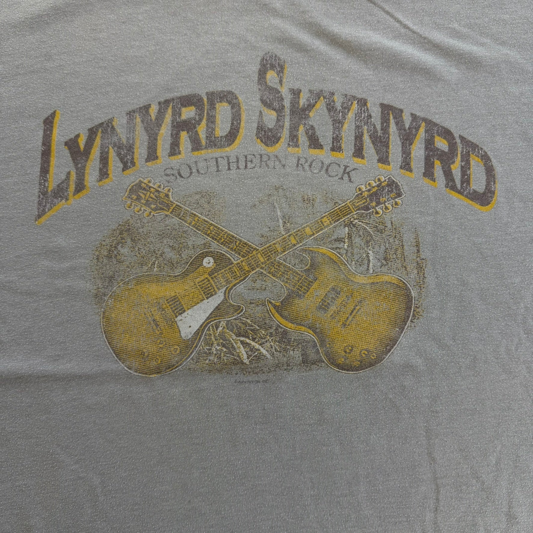 J- Vintage Lynyrd Skynyrd Southern Rock Graphic Winterland Tag Ringer Tee - XL