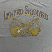 J- Vintage Lynyrd Skynyrd Southern Rock Graphic Winterland Tag Ringer Tee - XL