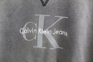 Calvin Klein Jeans Embroidered Script Crewneck