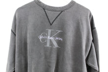 Load image into Gallery viewer, Calvin Klein Jeans Embroidered Script Crewneck
