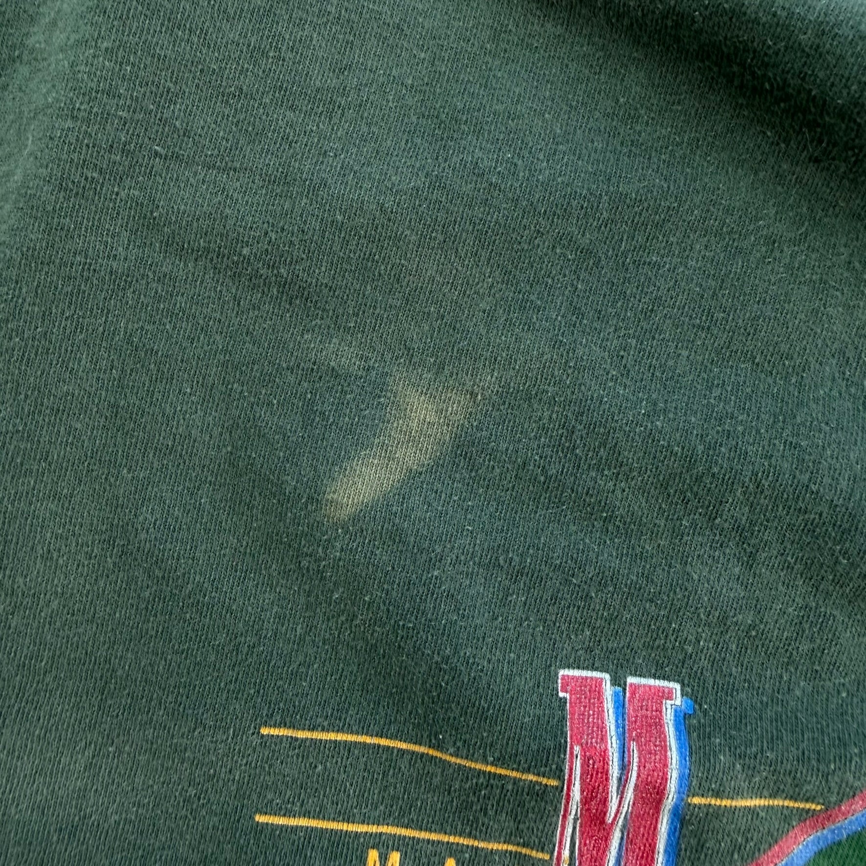 J- Vintage '92 Oakland Athletic MLB Graphic Made In USA Single Stitch Tee - XL