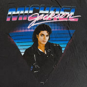 J- Michael Jackson Picture & Text Graphic Tee - L