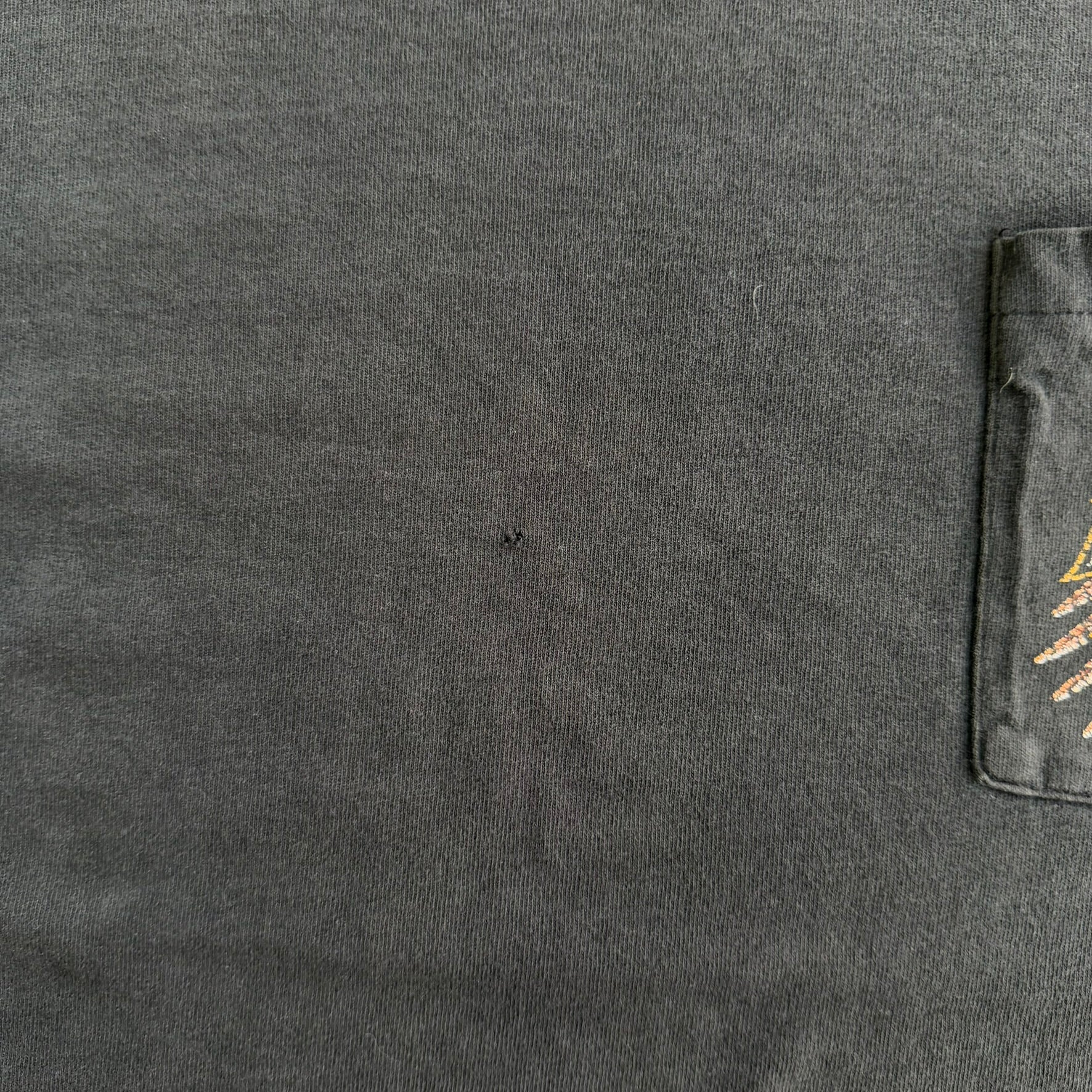 Vintage '91 Harley Davidson New Jersey Graphic Made In USA Single Stitch Pocket Tee - L