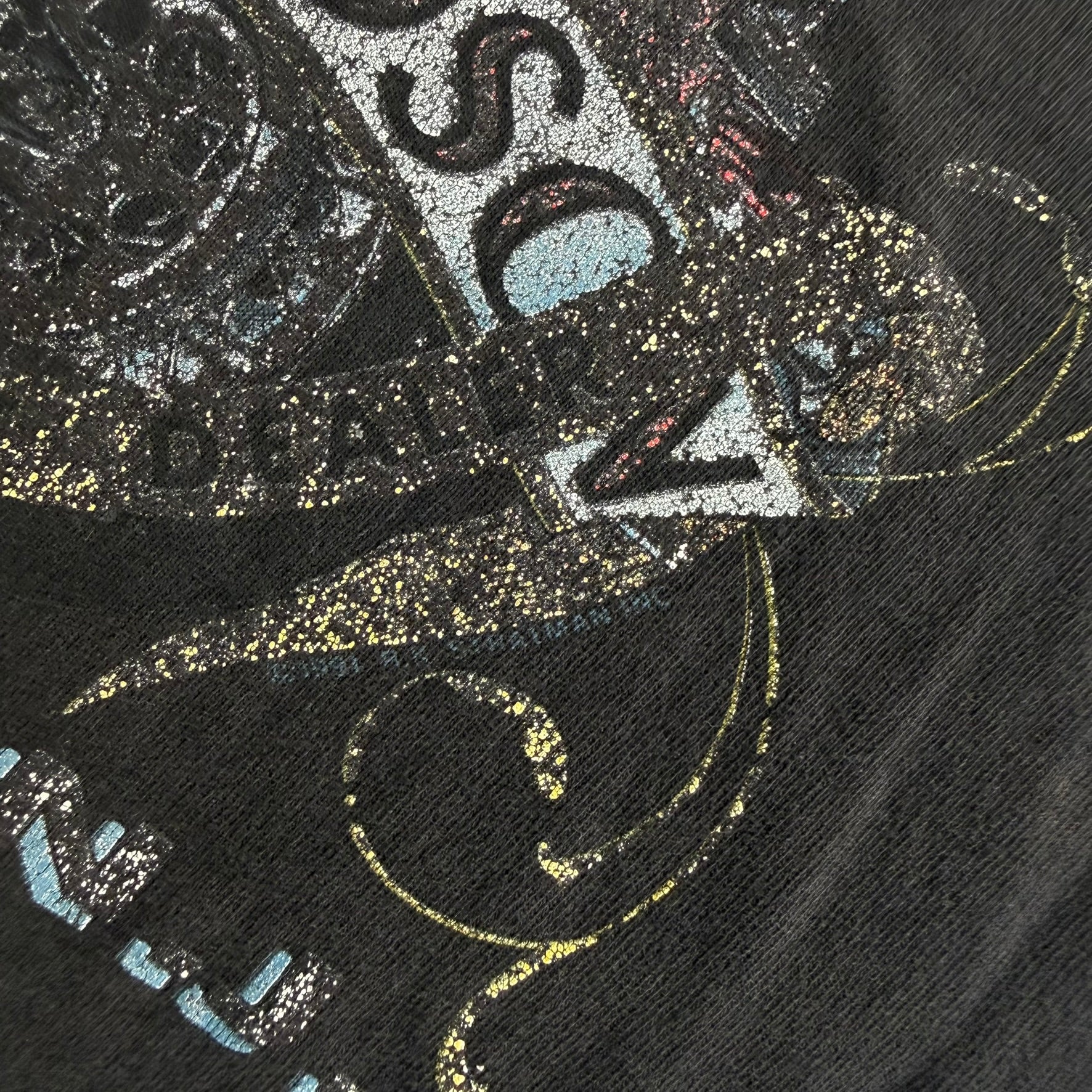 Vintage '91 Harley Davidson New Jersey Graphic Made In USA Single Stitch Pocket Tee - L