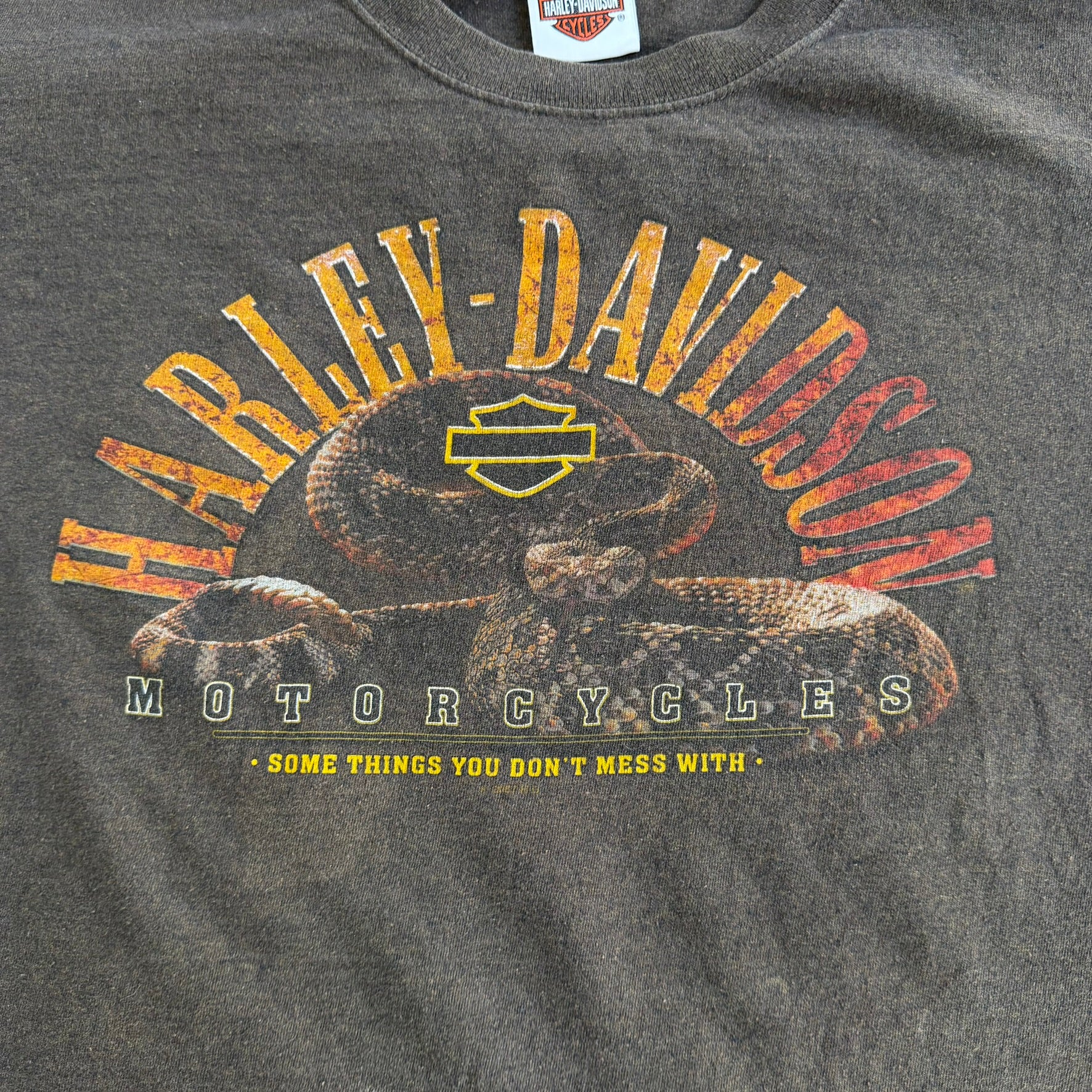 Vintage '07 Harley Davidson Tucson Arizona Graphic Made In USA Tee - XL