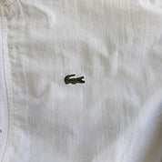 J- Vintage 90s Lacoste Embroidered Logo Lightweight Zip Up Jacket - M