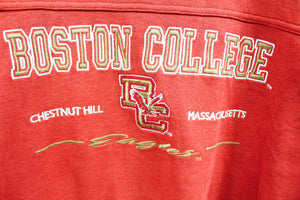 Vintage Boston College Eagles Embroidered Crewneck