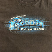 Vintage '03 Laconia Bike Week Rally & Races Graphic Made In USA Tee - 2XL