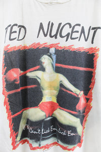 Vintage 1988 Ted Nugent Lick Em' Tour Tee