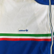 Vintage Adidas Italia Embroidered Patch Zip Up Track Jacket - XL