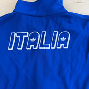 Vintage Adidas Italia Embroidered Patch Zip Up Track Jacket - XL