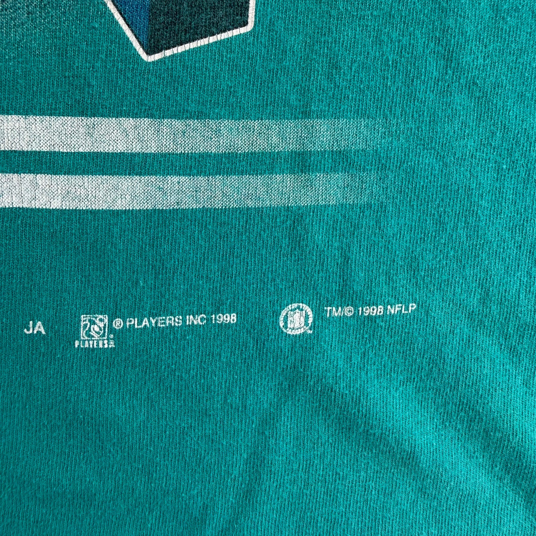 J- Vintage '98 Miami Dolphins Dan Marino NHL Graphic Tee - M